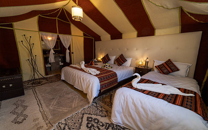 Sahara Desert Luxury Camp Tents