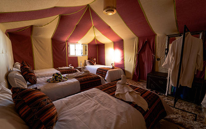 Sahara Desert Luxury Camp Tents