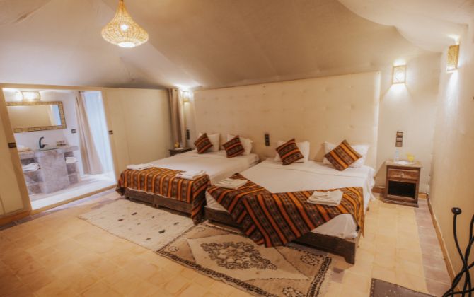 Sahara Desert Luxury Camp Tents
